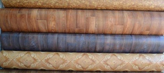 מבחר רחב של לינוליאום