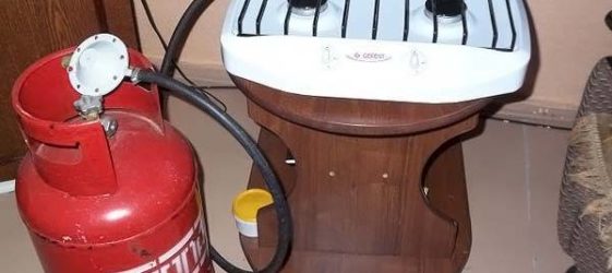 תנור גז למתן מתחת לגליל