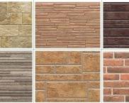 לוחות חזית לקישוט חיצוני של הבית