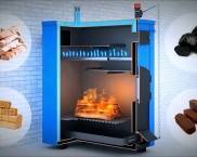 דודי פירוליזה בוערים ארוכים עם מעגל מים