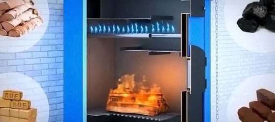 דודי פירוליזה בוערים ארוכים עם מעגל מים