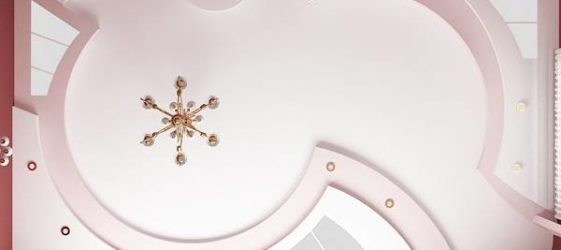 תקרות גבס דו מפלסיות: תמונה