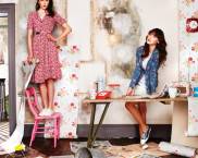 טפט באולם בדירה: צילום