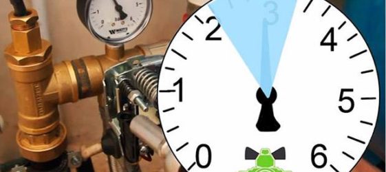 התאמת מתג לחץ המים למשאבה