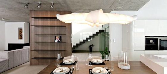 תקרת בטון בפנים