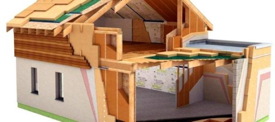 בידוד תרמי של בית עץ בחוץ