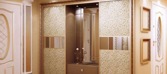 ארון הזזה במסדרון: עיצוב, רעיונות לצילום