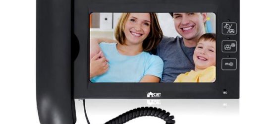 אינטרקום וידאו לדירה עם חיבור לאינטרקום כניסה