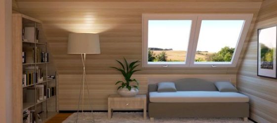 אפשרויות גימור בעליית הגג של עשה זאת בעצמך: צילום