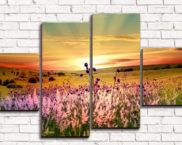 איך לתלות כראוי ציור מודולרי על הקיר