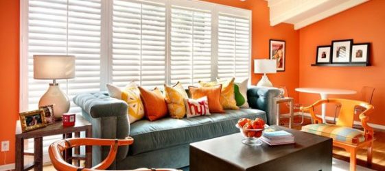 צבע טרקוטה: צילום בפנים