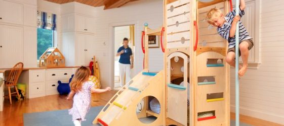 מתחם ספורט לילדים בדירה