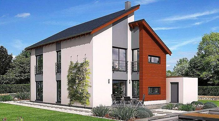 Proyectos de casas de hormigón celular: características, una ...