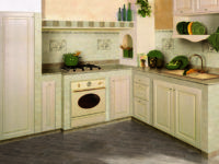 אריחים בכל מקום - פיתרון לא סטנדרטי לריהוט מטבח