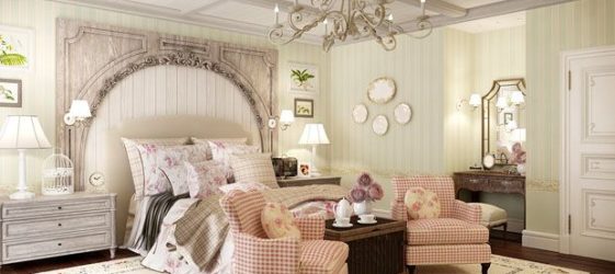 סגנון פרובנס בפנים: צילום
