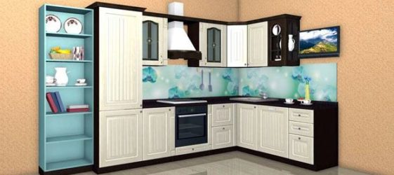 מטבחים פינתיים: עיצוב, צילום