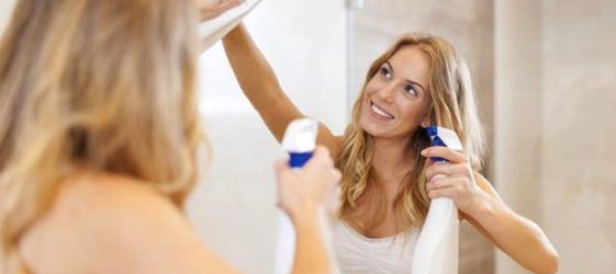 איך שוטפים מראה ללא פסים