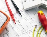 תרשים אספקת חשמל בקו יחיד