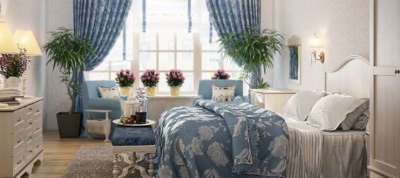 חדרי שינה בסגנון פרובנס: צילום, עיצוב