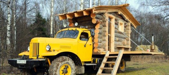 אמבטיה על גלגלים