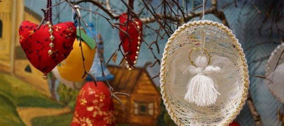 מלאכת יד לחג המולד DIY