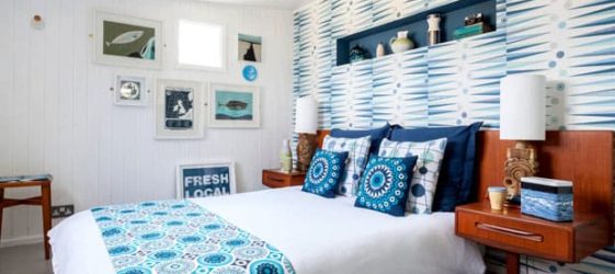 חדר שינה בסגנון סקנדינבי