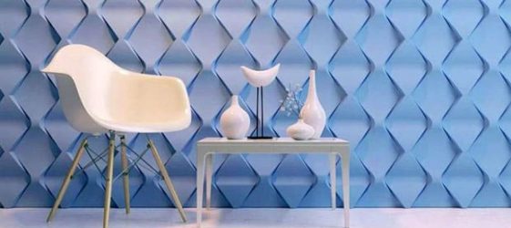 לוחות תלת מימד לקירות בפנים