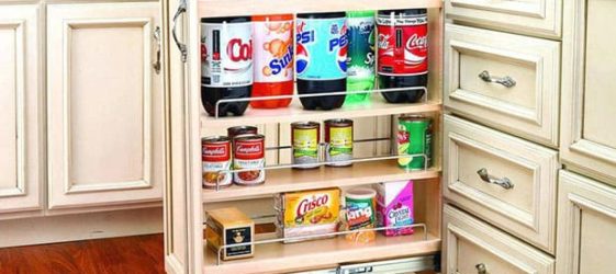 מחזיק בקבוקים למטבח