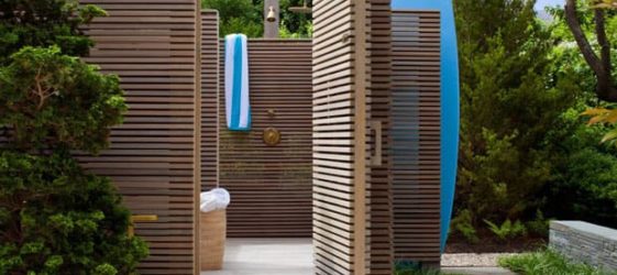 מקלחת חיצונית DIY