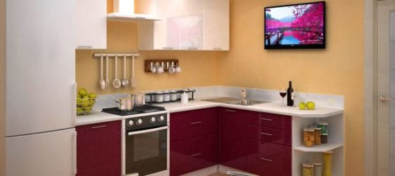 סט מטבח פינתי