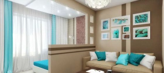 יעוד חדר לחדר שינה וסלון