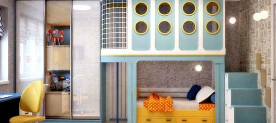 חדר ילדים לשני בנים